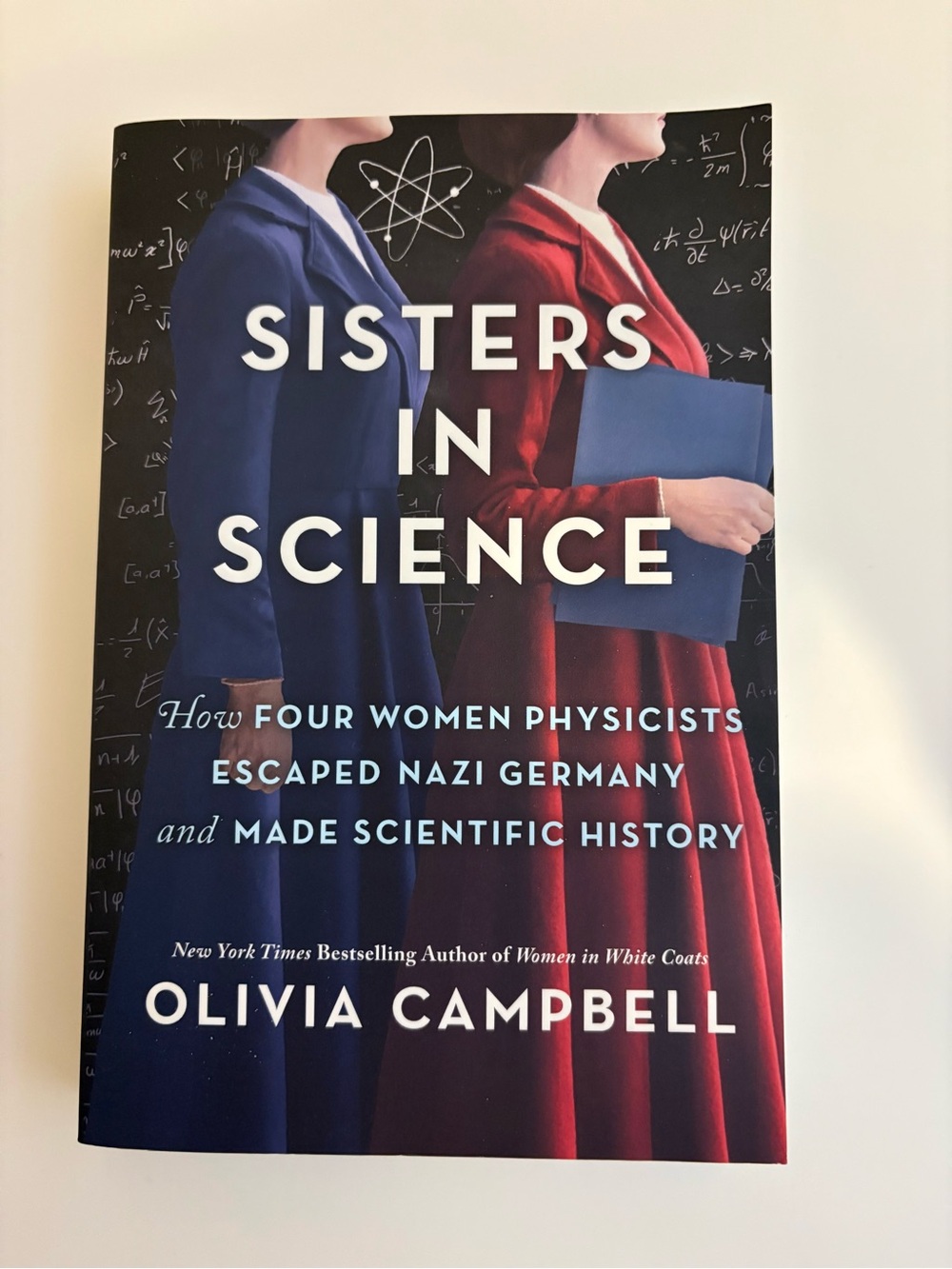 Sisters in Science by Olivia Campbell— Red & Blue Cover Edition